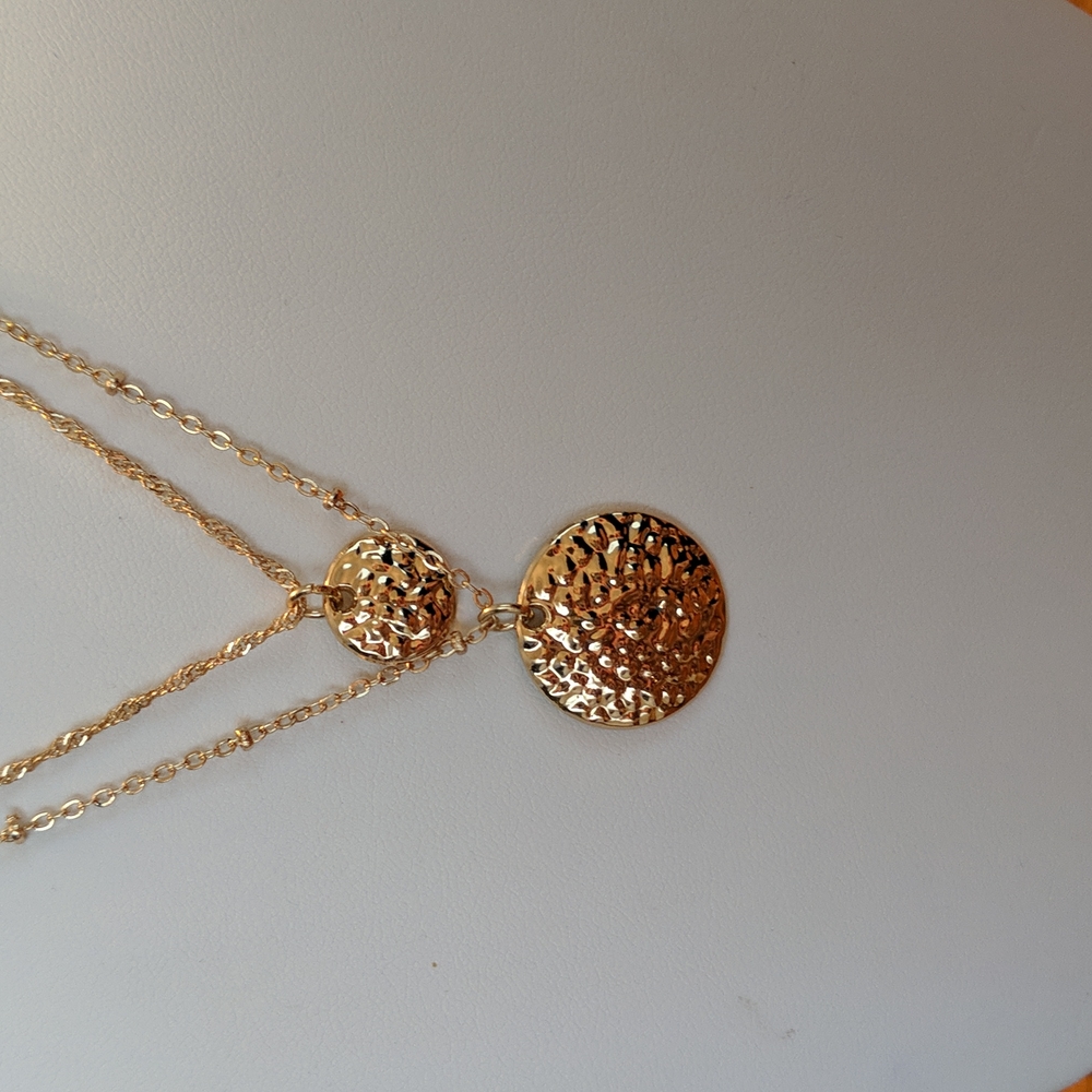 ▪️ Layered Round Neclace - Picture 7 of 7